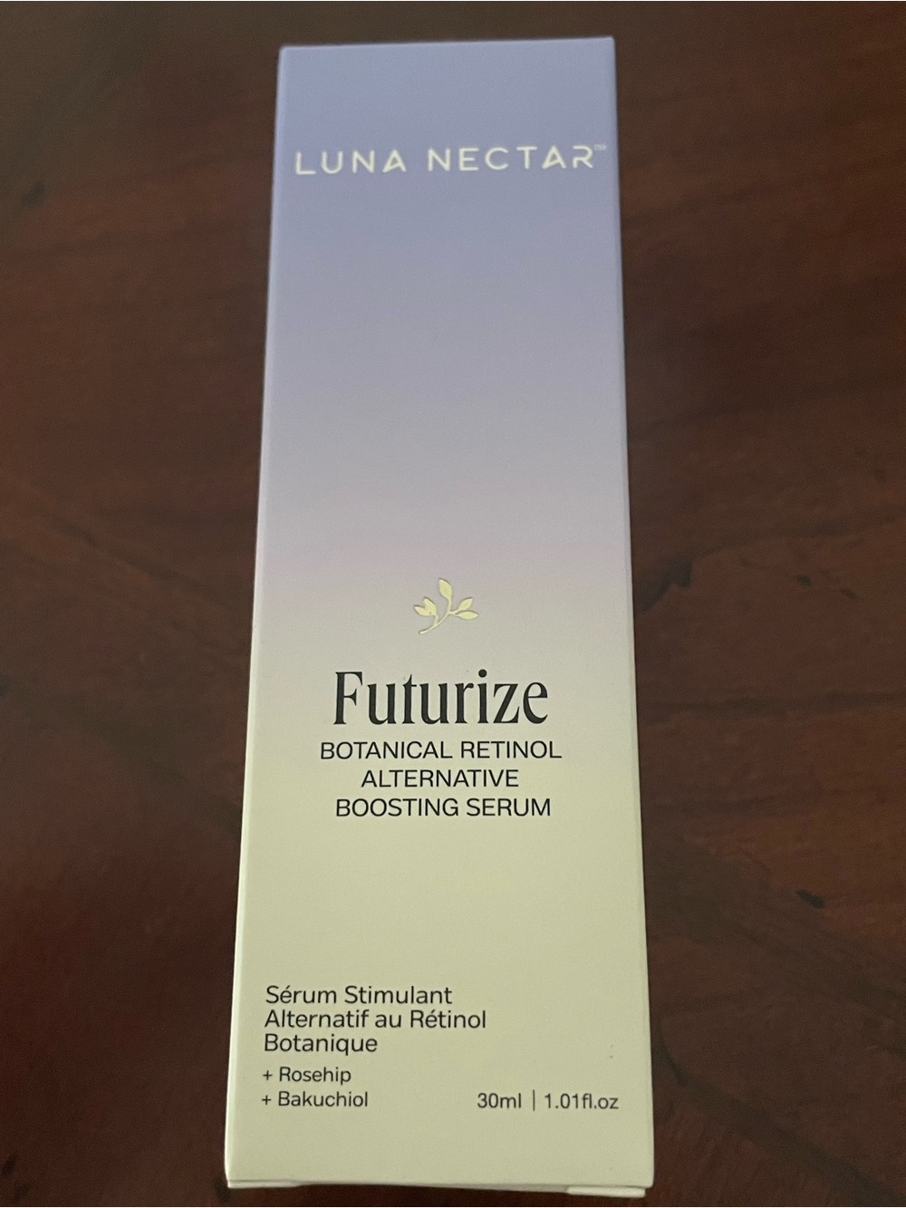 Futurize Botanical Retinol-Alternative Serum — Lavender/White